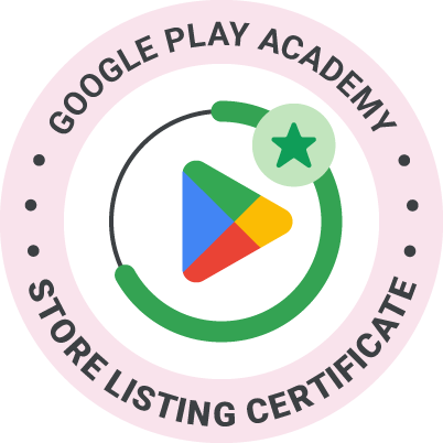 Google Play Academy Certificate